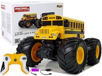 Rc autobusas Lean Toys LT9026, 1:18, geltona sp.