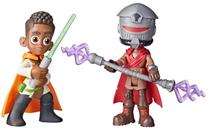 Figūrėlių rinkinys Hasbro Star Wars Pop-Up Lightsaber Duel F8007, 10 cm, įvairių spalvų