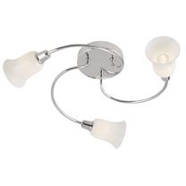 Valgusti lagi Searchlight 2933-3CC, G9, 3 x 28 W, valge v. / kroom v.