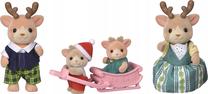 Figūrėlių rinkinys, su priedais Sylvanian Families Reindeer Family 5692, įvairių spalvų