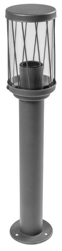 Vabalt seisev välisvalgusti GTV Kerta, 12W, E27, IP44, grafiit v., 10 cm x 50.2 cm