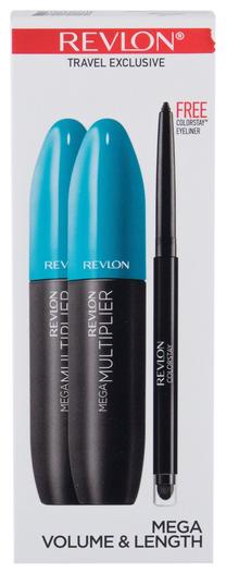 Skropstu tušu komplekts Revlon, blackest black krās. 801