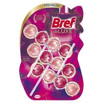 Tualetes poda tīrīšanas līdzeklis-atsvaidzinātājs Bref Delux magnolia 3x50g