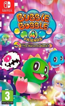 Nintendo Switch spēle ININ Games Bubble Bobble 4 Friends: The Baron is Back!, angļu