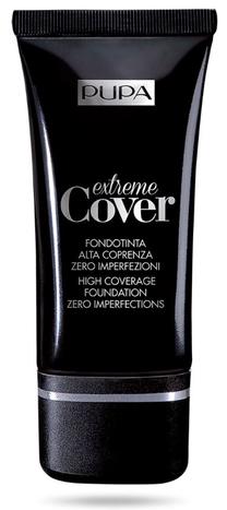 Skystas makiažo pagrindas Pupa Extreme Cover, SPF 15, smėlio sp., 001 light ivory, 30 ml