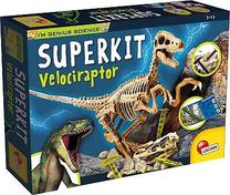 Набор исследователя Lisciani Superkit Velociraptor, многоцветный