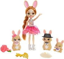 Lėlė Enchantimals Royal Enchantimals Brystal Bunny Family GYJ08, 25 cm, įvairių spalvų