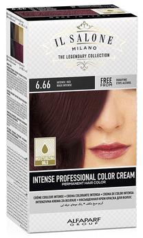 Kраска для волос Il Salone Intense Professional, 6.66 intense red цв., 6.66 Intense Red