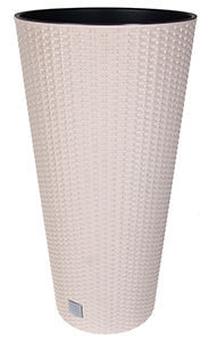 Gėlių vazonas Prosperplast, plastikinis, Ø 40 cm, šviesiai ruda sp.