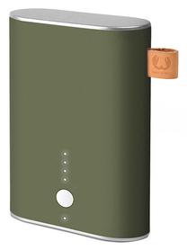Lādētājs-akumulators (Power bank) Fresh 'n Rebel, 9000 mAh, zaļa krās.