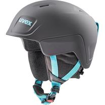Slēpošanas ķivere Uvex Manic Pro, melna krās., 51-55 cm