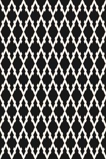 Kiliminis takas Conceptum Hypnose EXFAB270, balta sp./juoda sp., 300 cm x 80 cm