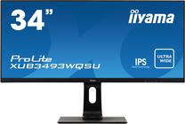Monitors Iiyama ProLite XUB3493WQSU-B1, IPS, 75 Hz, 34"