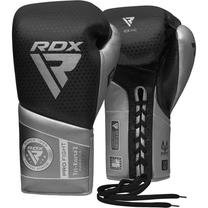 Боксерские перчатки RDX Mark Pro Fight Tri Korta 2 BGM-PFTK2S, серебристый цв., 8 oz
