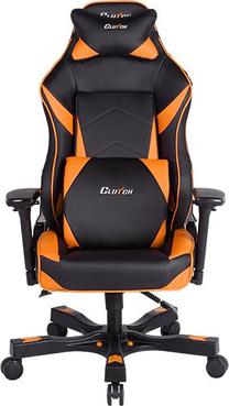Spēļu krēsls Clutch Chairz Shift Series STB77BO, 47 x 37 x 44 - 55 cm, melna krās./oranža krās.