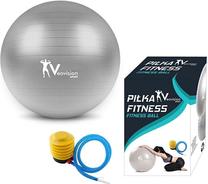 Vingrošanas bumbas Veovision Sport Fitness Ball F9C, pelēka krās., 75 cm