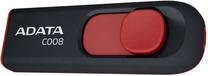 USB atmintinė Adata Classic C008, juoda sp., 64 GB
