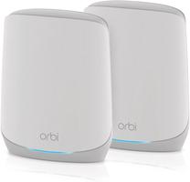 Maršrutizatorius Netgear Orbi WiFi6 Tri-Band Mesh System Set of 2, balta sp.