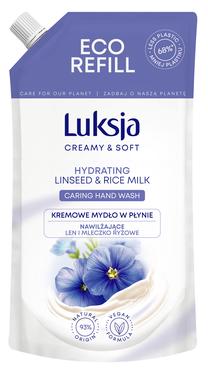 Vedelseep Luksja papildymas LINSEED AND RICE MILK 400ml