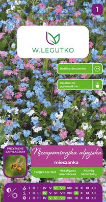 Sėklos neužmirštuolė MIX, 0.5 g