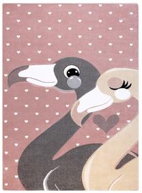 Paklājs iekštelpu Hakano Tinies Flamingos, krēmkrāsa/pelēka krās./rozā krās., 220 cm x 160 cm