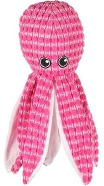 Žaislas šuniui, pliušinis Flamingo Ceano Octopus, 16 cm, rožinė sp.