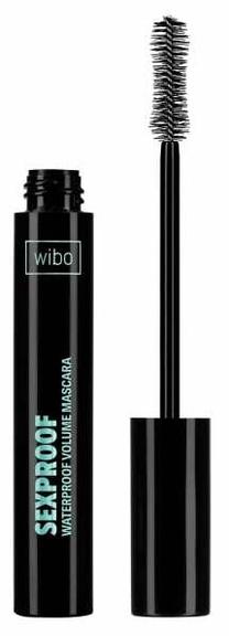 Skropstu tuša Wibo Sexproof Waterproof, 8 g, melna krās. -