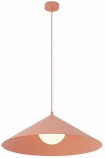 Светильник потолочный Emibig Mono 1L 1883/1L, E14, 1 x 10 Вт, белый цв. / oранжевый цв.