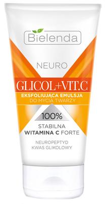 Veido emulsija Bielenda Neuro Glycol + Vit.C, 150 ml