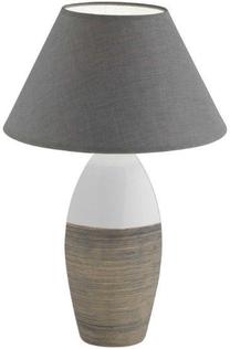 Настольные лампы Fischer & Honsel Bedford 56185, E14, 40Вт, серый цв./коричневый цв.
