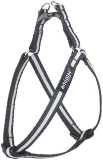 Petnešos šunims Amiplay Shine, juoda sp., 400 - 750 mm x 20 mm, 40-75