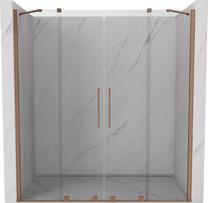 Dušo durys Mexen Velar Duo, 200 cm x 200 cm, vario sp./grūdintas