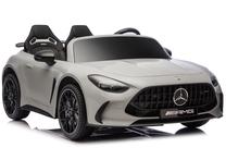 Bērnu elektroauto Lean Cars Mercedes GT63 AMG Lacquered, gaiši pelēka krās.
