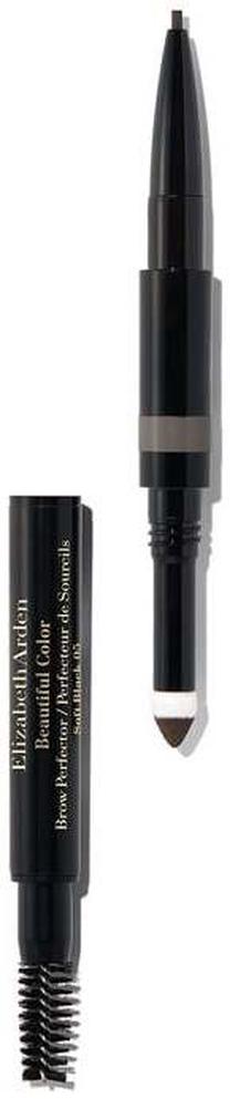Uzacu zīmulis Elizabeth Arden Beautiful Color Brow Perfector, 0.32 g 05 soft black