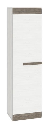 Spinta ML Meble Blanco 19, ruda sp./balta sp., 55 cm x 42 cm x 202 cm