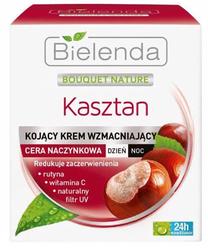 Sejas krēms Bielenda Bouquet Nature Chestnut Capillary Strengthening, 50 ml