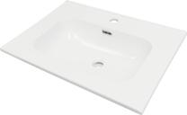 Vonios praustuvas Deante Tubo CTU_6U6W, keramika, 60.3 cm x 46 cm x 12 cm, balta sp.