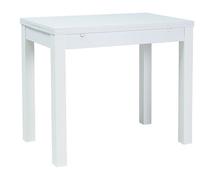 Stalas išskleidžiamas Casper, balta sp., 50 - 90 cm x 90 cm x 77 cm