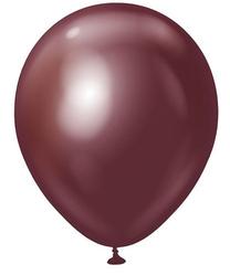 Balonu komplekti ovāls Mirror 30 cm, burgundy krās., 50 gab.