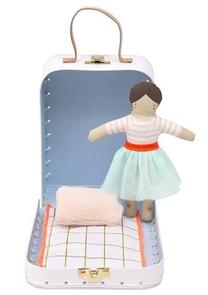 Тряпичная кукла Meri Meri Mini Lila M187963, 14 см, многоцветный