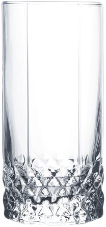 Stiklinių komplektas Domotti Delight Diamond, stiklas, 0.310 l, 6 vnt.