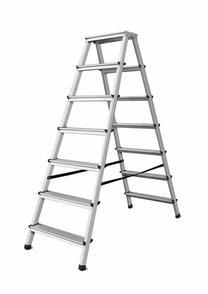 Kopėčios dvipusės buitinės AWTools AW23007, 159 cm