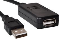 Laidas Sandberg USB 2.0 A male, USB 2.0 A female, 5 m, juoda sp.