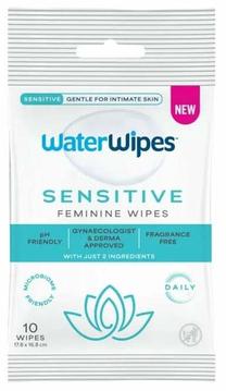 Intīmās higiēnas salvetes WaterWipes Sensitive, 10 gab.