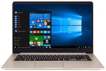 Sülearvuti Asus Vivobook S15 S510UA-BQ890T, Intel® Core™ i3-7100U Processor (3 MB Cache, 2.4 GHz), 8 GB, 128 GB, 15.6 ", Intel HD, kuldne v., EN, Windows