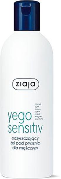Ķermeņa mazgāšanas želeja vīriešiem Ziaja Yego Sensitiv, 300 ml
