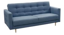 Sofa-lova Idzczak Meble Godivo M06986, mėlyna sp., 210 x 94 cm x 90 cm