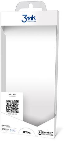 Telefona vāciņš 3MK Matt Case, caurspīdīga krās., Samsung