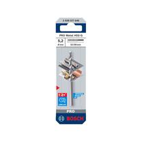 Metalo grąžtas Bosch 2608577648, plienui/ketui/varis, hss-g, cilindrinis, 5.2 mm x 8.6 cm