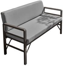Sols Kalune Design Pandora, antracīta krās./pelēka krās., 52 cm x 139 cm x 75 cm